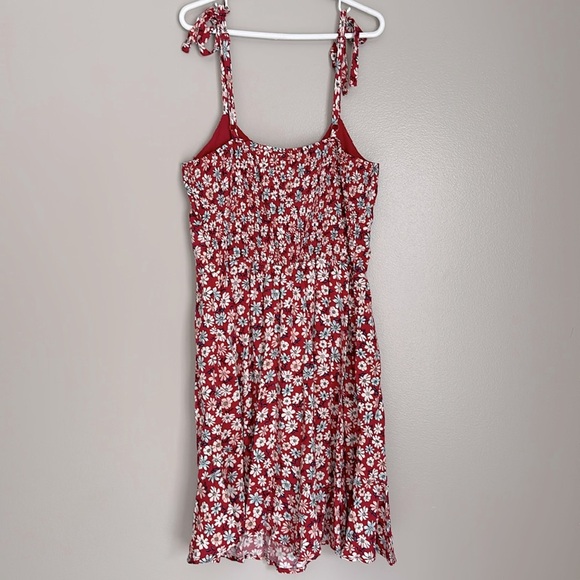 Juniors Lily Rose Tied Shoulder Skater Dress - Picture 4 of 7